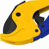 Cortador de Tubos de PVC con Trinquete, Herramienta para Cortar Tubos de Plástico de 0-42 mm, para Instalaciones de Plomería