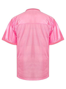 Maillots de football américain personnalisables sublimés courts 100% polyester respirant Protection UV Options de conception de broderie personnalisées - Product Image 3
