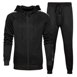 Conjunto Deportivo de Chándal para Hombre, con Cierre, Estampado o Liso, al por Mayor - Product Image 1