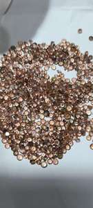 Piedra preciosa natural de forma de mezcla facetada de andalucita para hacer joyas, gemas finas de 3mm de alto para collares, piedras preciosas raras - Product Image 3