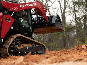 Mini-chargeur Yannmarr TL75VS-1C, chargeur-pelleteuse robuste, moteur diesel, boîte de vitesses, roulement pour pompe hydraulique, haute efficacité, chaud - Product Image 2