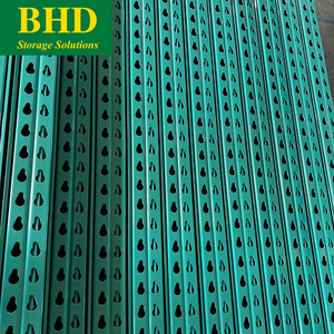 Industrial Steel Radio Shuttle Rack <b>System</b> Multi-Level Teardrop Uprights Powder Coated Corrosion Protection Warehouse Shelving - Product Image 5
