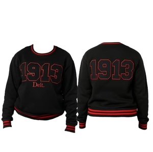 เสื้อสเวตเชิ้ตมหาวิทยาลัยปี 1913 ลายโลโก้ ทรงหลวม สไตล์สตรีทแวร์ ผ้าโพลีเอสเตอร์/คอตตอนฟลีซ ลายเรียบ มีซับใน สำหรับฤดูหนาว ติดกระดุม ระบายอากาศได้ดี - Product Image 1