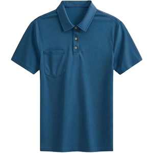 Polo Antiarrugas para Hombre, de Secado Rápido y Transpirable, Camiseta de Golf, Logotipo Personalizado, Ropa al por Mayor, Polos para Hombre 2026 - Product Image 1