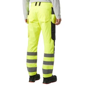 Pantalon de travail haute visibilité pour hommes, pantalon cargo industriel, pantalon de sécurité réfléchissant, fabrication sur mesure, étiquette privée, fabricant d'usine - Product Image 2