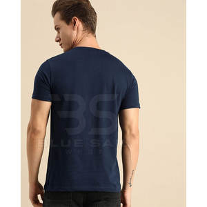 T-shirt pour homme à col rond, tissu doux de qualité supérieure, adapté aux voyages, à la salle de sport et au style de vie décontracté, t-shirt élégant pour homme à col rond - Product Image 6