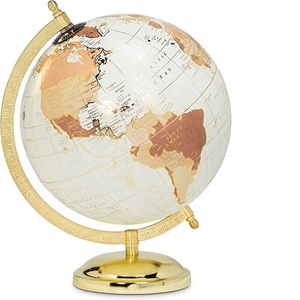 Decoración de mesa con diseño moderno, mapa del mundo de Metal, globo, Escuela geométrica, enseñanza de estudiantes, Mapa Educativo, novedad - Product Image 2