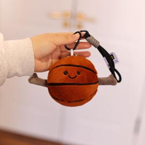 Gran oferta, creativo voleibol, baloncesto, tenis, muñeco colgante de peluche, llavero, juguete con temática deportiva para accesorios clave - Product Image 2
