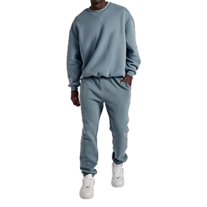 Costumes de survêtement en polyester à col ras du cou pour hommes vente en gros sur mesure costumes de sport à bas quantité minimale de commande pas chers - Product Image 4