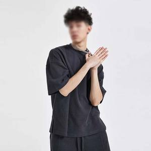 Vêtements de sport de style rue pour hommes, jogging en coton à séchage rapide, short décontracté de grande taille avec t-shirts - Product Image 4