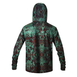 Vente en gros de sweats à capuche de pêche légers UPF 50 anti-Uv avec logo imprimé personnalisé pour hommes à bas prix Meilleur vendeur - Product Image 6