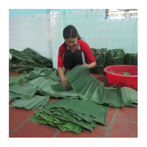 Hojas de plátano congeladas de Primera calidad-Hoja de plátano fresco 100% natural para envolver, vaporizar y exportar embalaje estándar - Product Image 4