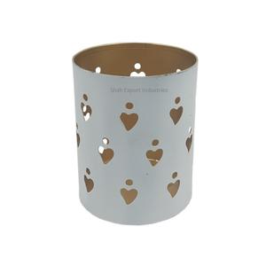 Heart Design Metal Votive <b>Candle</b> <b>Holder</b> for Wedding and Christmas Tabletop Decoration <b>Black</b> Color <b>Candle</b> Votive - Product Image 4