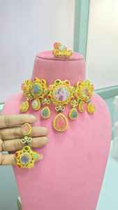 Collar de Primera Calidad con Hermosos Aretes, Último Diseño, Perfecto para Bodas, Eventos Festivos, Fiestas - Product Image 4