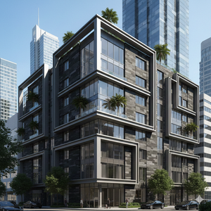 JY Project Armoire murale de chambre à coucher sur mesure de style européen moderne en bois, meubles vietnamiens, dressing, organisateur d'armoire - Product Image 1