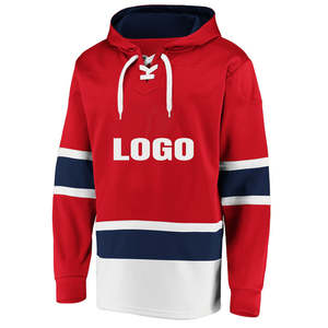 Maillots de hockey sur glace personnalisés de haute qualité, sublimation, pull, vêtements d'équipe, service OEM, anti-rétrécissement, évacuation de l'humidité - Product Image 5