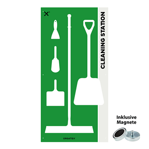 Estación de Limpieza Magnética L, Verde, 90cm x 180cm - RS-MA-L-05 - Product Image 1