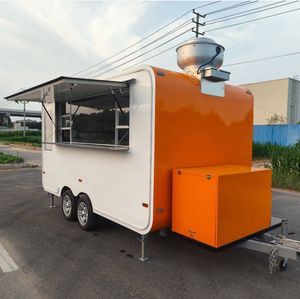 Camión de comida con cocina completa, camión de comida para barbacoa móvil, concesión de cocina móvil, carrito de café, remolque de comida a la venta. - Product Image 3