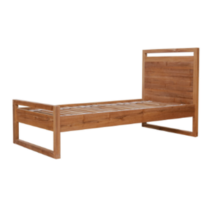 Lit en bois massif au design élégant, literie de luxe avec cadre en bois de haute qualité - Product Image 2