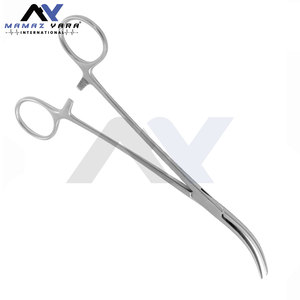 Pinzas Arteriales Curvas de 26.0 cm, Instrumento Quirúrgico Profesional, Pinza de Hemostasia, Acero Inoxidable Médico de Alta Calidad - Product Image 3