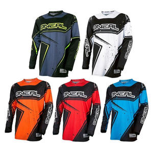 Customized Lightweight Quick Dry Breathable Long Sleeve Motocross Jersey ATV Bike Motorbike Racing Sportswear <b>Shirts</b> - Product Image 6