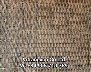 Tissu en rotin naturel, matériau tissé durable pour la décoration intérieure - Product Image 4
