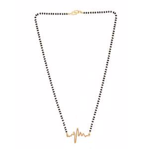 Mangalsutra tradicional de calidad superior con acabado antiguo disponible a precios al por mayor de La India - Product Image 2