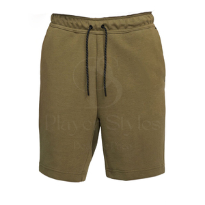 Pantalones Cortos Deportivos Unisex de Cintura Media, Casuales, Antiarrugas, 100% Algodón, Felpa, Transpirables, de Verano, con Logotipo Personalizado, Estilo Francés, con Cordón - Product Image 1