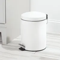 Poubelle décorative faite à la main en métal et revêtement doré, panier à ordures, nouvelle poubelle pour salle d'étude