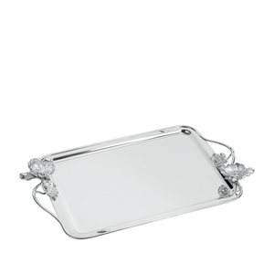 Bandeja de metal de diseño Bandeja de servicio de metal de tamaño y forma personalizada de aluminio vintage personalizada en formas personalizadas - Product Image 1