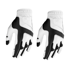 Guantes de golf de cuero genuino Premium tamaño personalizado duradero suave transpirable antideslizante característica piel de oveja para mano izquierda para deportes - Product Image 6