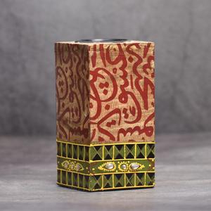 Diseño personalizado nueva caja de madera soporte de incienso hecho a mano Bakhoor Mubakhara quemador para hogar Oficina mezquita Uso de fragancia - Product Image 6