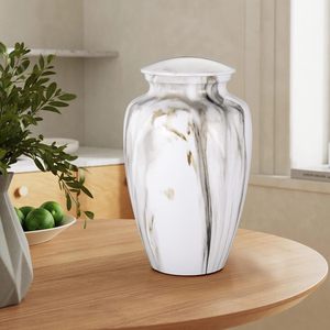 Urnes pour cendres Urne commémorative Urne en aluminium pour cendres humaines Adulte Femme Souvenir décoratif Fournitures en gros - Product Image 4
