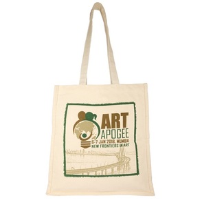 Sac en coton imprimé personnalisé réutilisable pour Shopping avec Logo, sac fourre-tout en toile, sac à main en coton à bandoulière - Product Image 4