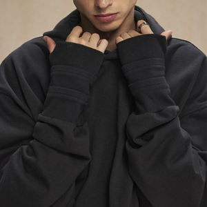 Sudaderas con Capucha Lisas de Algodón Extra Grandes Personalizadas de Invierno para Hombre, Sudadera Unisex al por Mayor, Sudaderas con Capucha y Camisetas de Talla Grande para Hombre - Product Image 6