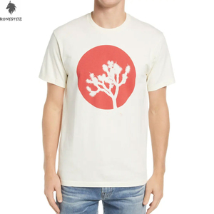 เสื้อยืดผู้ชายผ้าฝ้าย 100% ขายส่ง ระบายอากาศ แห้งเร็ว คอกลม สไตล์ฮิปฮอป ลายเรียบ น้ำหนัก 200 กรัม ย้อมสีพื้น บริการ OEM - Product Image 4