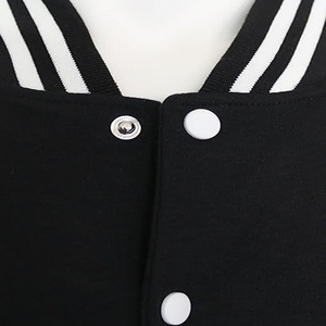 Haute qualité unisexe Vintage rétro Baseball Varsity vestes confort hommes tricoté respirant écologique hiver grande taille fourrure - Product Image 3