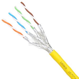 Draka UC FUTURE Cat.8.2 Cavo di rete 2000 MHz S/FTP PIMF giallo 40 m - Product Image 1