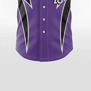 Camiseta de Softbol Personalizada por Sublimación con Nombre y Número, Uniformes Deportivos para Hombre, Juvenil, Estilo Hip Hop, Camiseta de Béisbol Personalizada - Product Image 4