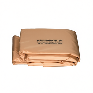 Amicasa OREGON - Cubierta para Gazebo de Poliéster Beige de 4x3 m para Pérgola, Pabellón y Espacio Exterior - Product Image 2