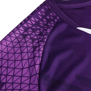 Conjunto de camiseta de fútbol transpirable de secado Logotipo personalizado Camiseta de camiseta de fútbol para adultos barata Corte automático - Product Image 5