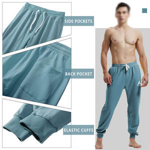 Pantalons en coton décontractés, confortables pour tous les jours, tissu doux, coupe décontractée, légers, pour un usage quotidien - Product Image 4