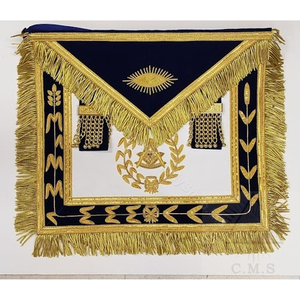 3032 Grand Master <b>Apron</b> | Masonic Provincial <b>Apron</b> Kit with Fashionable Badges & Collar - Product Image 3