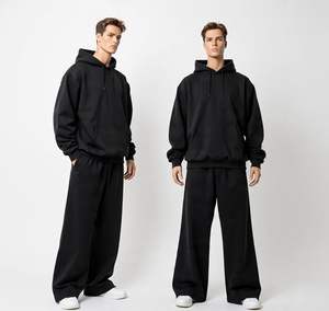 Ventes en gros de sweats à capuche personnalisés pour hommes, ensembles brodés unisexes, logo vierge, impression par sublimation, sweat-shirt et ensembles de survêtement - Product Image 1