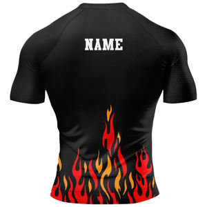 Rash Guard MMA personnalisé Qualité supérieure Sublimation Imprimé Rash Guard MMA Fight Rash Guard - Product Image 2
