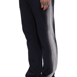 Pantalon en toile empilé taille mi-haute léger et foncé style streetwear décontracté pour homme – Collection 2026 – Prix de gros - Product Image 2