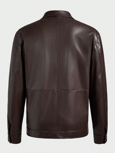 OEM Factory Price Men's <b>Leather</b> <b>Jackets</b> Genuine <b>Leather</b> Fashion Streetwear Coat <b>Leather</b> <b>Jackets</b> for Me - Product Image 2