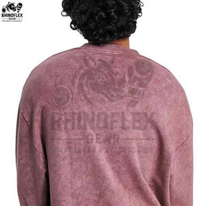 Servicio OEM, Sudadera de Alta Calidad con Lavado Ácido, Nuevo Diseño Básico, Mezcla de Algodón, Precio Bajo, Sudadera de Forro Polar Transpirable para Hombre de Invierno - Product Image 5