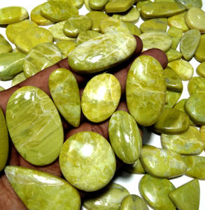 Ópalo Verde Natural al por Mayor, Gema Suelta de Alta Calidad, Cabujón de Ópalo Verde, Suministro al por Mayor para Joyeros - Product Image 5