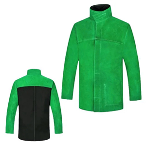 Chaqueta de soldadura de diseño ligero y cómodo de algodón ignífugo para la fabricación de ropa protectora de cuero duradera - Product Image 4